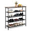 16 Pair Stackable Shoe Rack