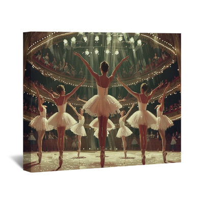 Toile de ballet - décoration murale performance
