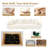 82.7" Upholstered Corduroy Sofa, 6 Piece No Assembly Required Sleeper Couch with Ottomans-386321054-376268996
