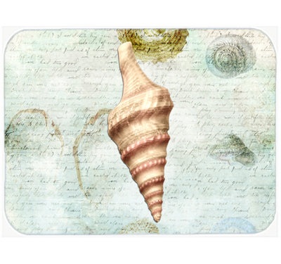 Planche à découper en verre trésors caroline Shells