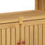  Console de jardin lumineuse en acacia 43,31 po x 13,78 po x 29,53 po-1093600137-1093600142