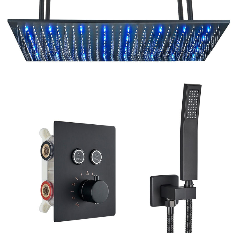 Thermostatic All-In-One Kit with Rough in-Valve