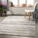 Behan Striped Medium Gray/Tan/Camel Rug