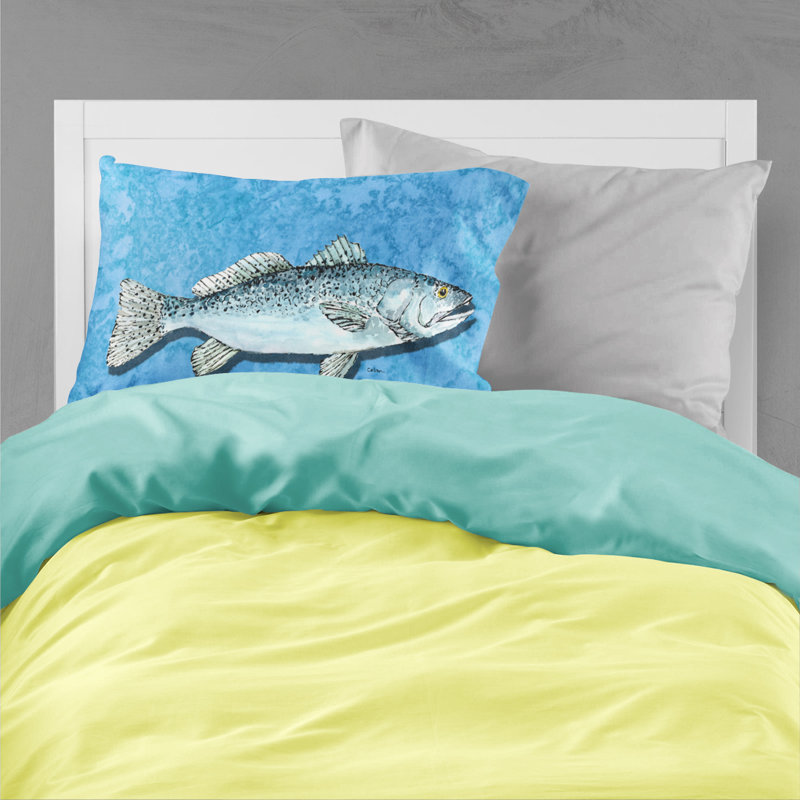  Taie d'oreiller Fish Trout