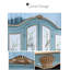 Armoire classique pastorale bleue et blanche