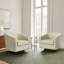 75.2Cm Wide Tufted Swivel Barrel Chair-1800061134
