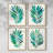 Palm Frond Flow I Framed Print - Set of 4-1914928162-1914928165
