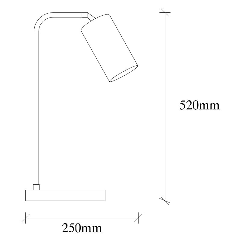 Metal Desk Lamp