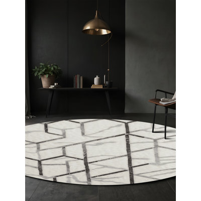 Tapis gris lavable à la machine