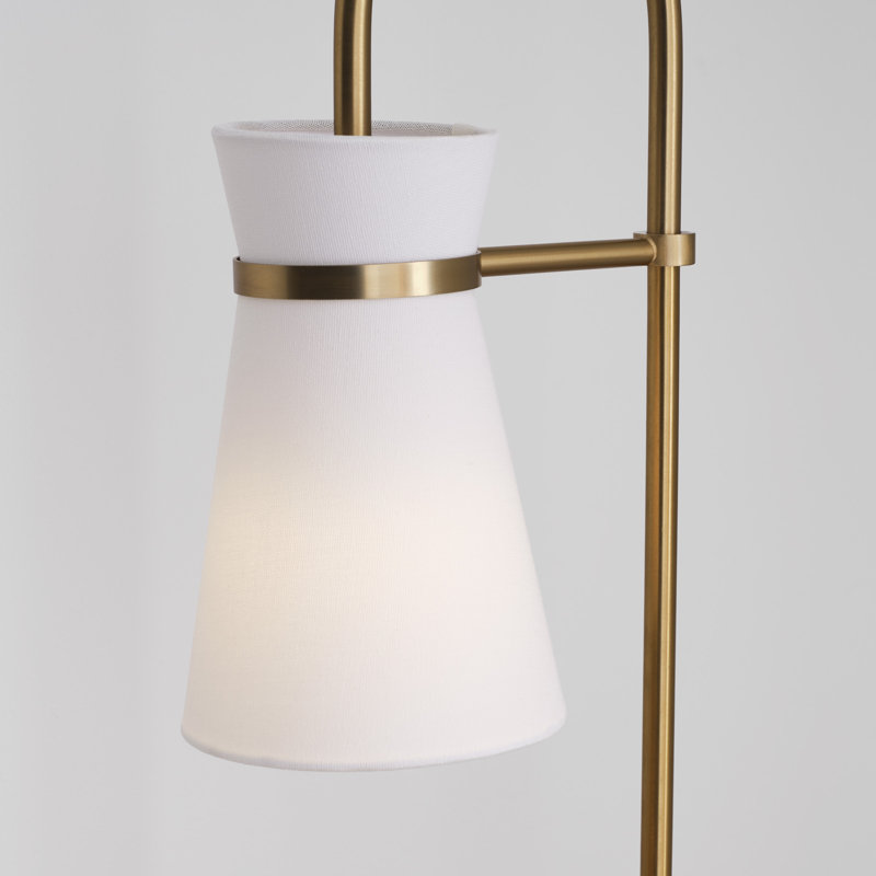Binx 1-Light Medium Task Table Lamp, Satin Brass
