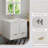 Floating Bathroom Vanity With Sink And Medicine Cabinet Mirror With LED Light-807820637
