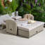 Alba Reclining Garden Sofa Set