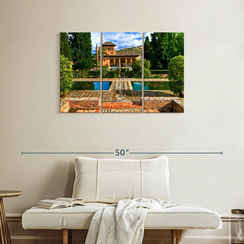 Rorry Alhambra Palace Grounds, 24" H x 38" W