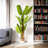 72 Inches Artificial Banana Tree In Plastic Nursery Pot