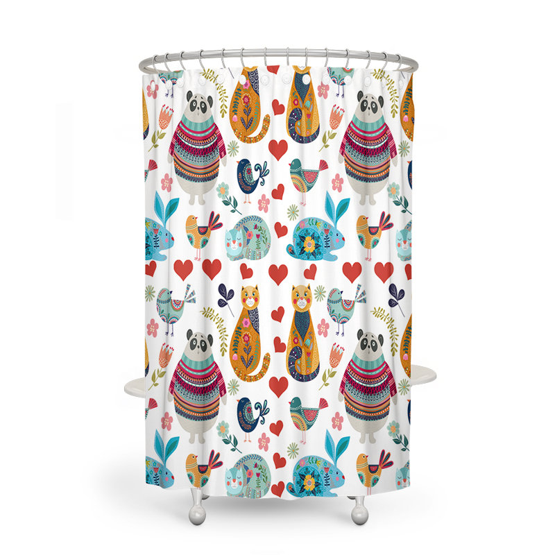 Shower Curtain, 93" H x 70" W