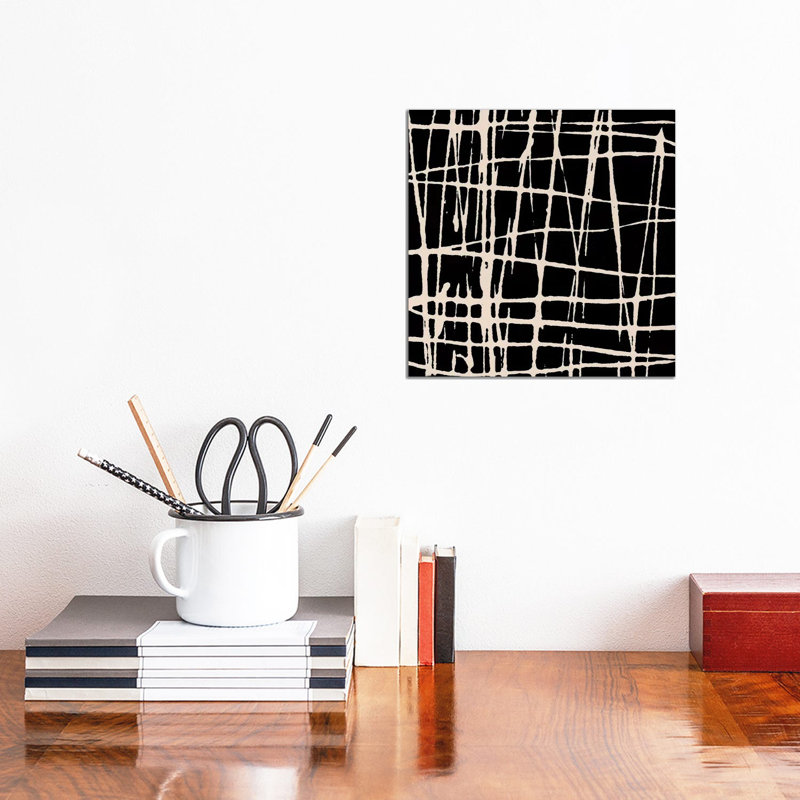 In Motion IX by Natasha Barnes - Wrapped Canvas Painting, 30.48 cm H x 30.48 cm W