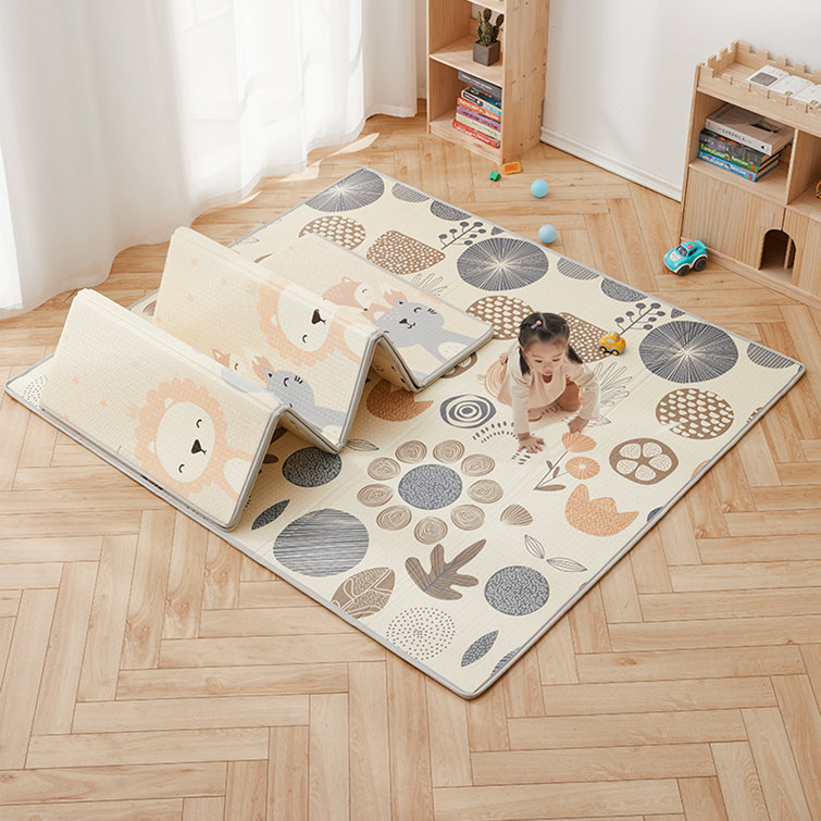 Uanlauo baby Play Mat, 59x71 Foldable & Reversable Large Play