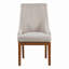 Ensemble de 2 chaises rembourrées Traditional Luxury
