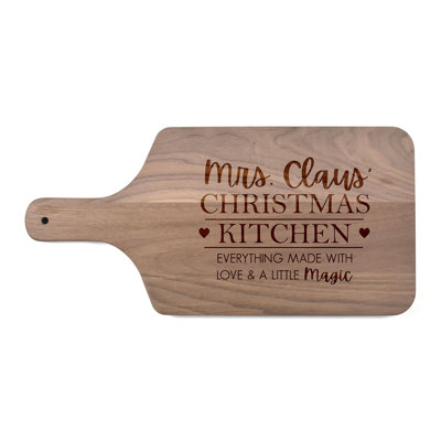 Mrs. Claus' Christmas Kitchen Cutting Board