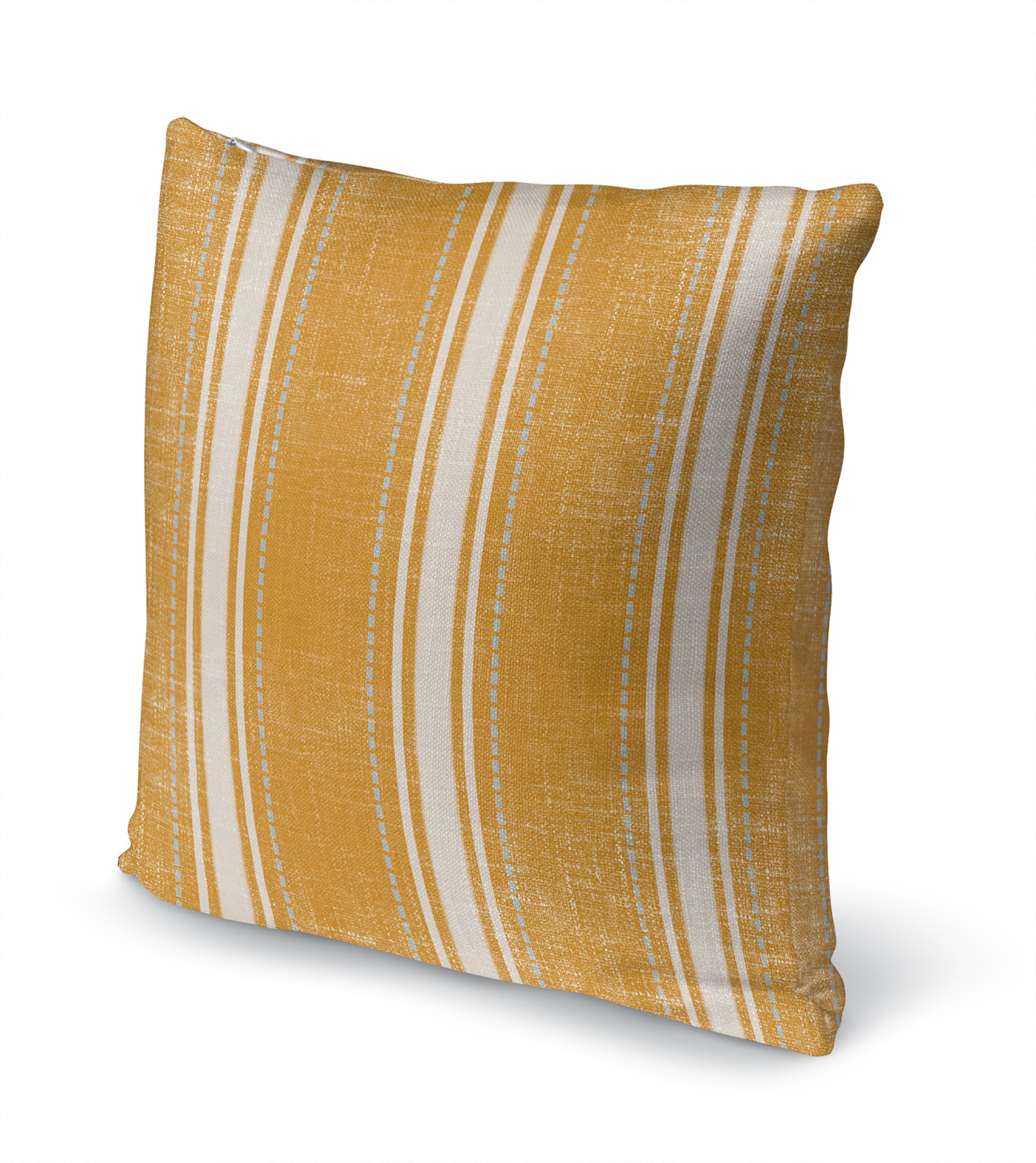 Union Rustic Forand Outdoor / Outdoor Striped Square 18 Throw Pillow Cover  & Insert