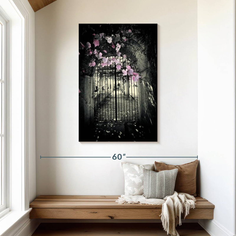 Lilie Gate Pop, 45" H x 30" W