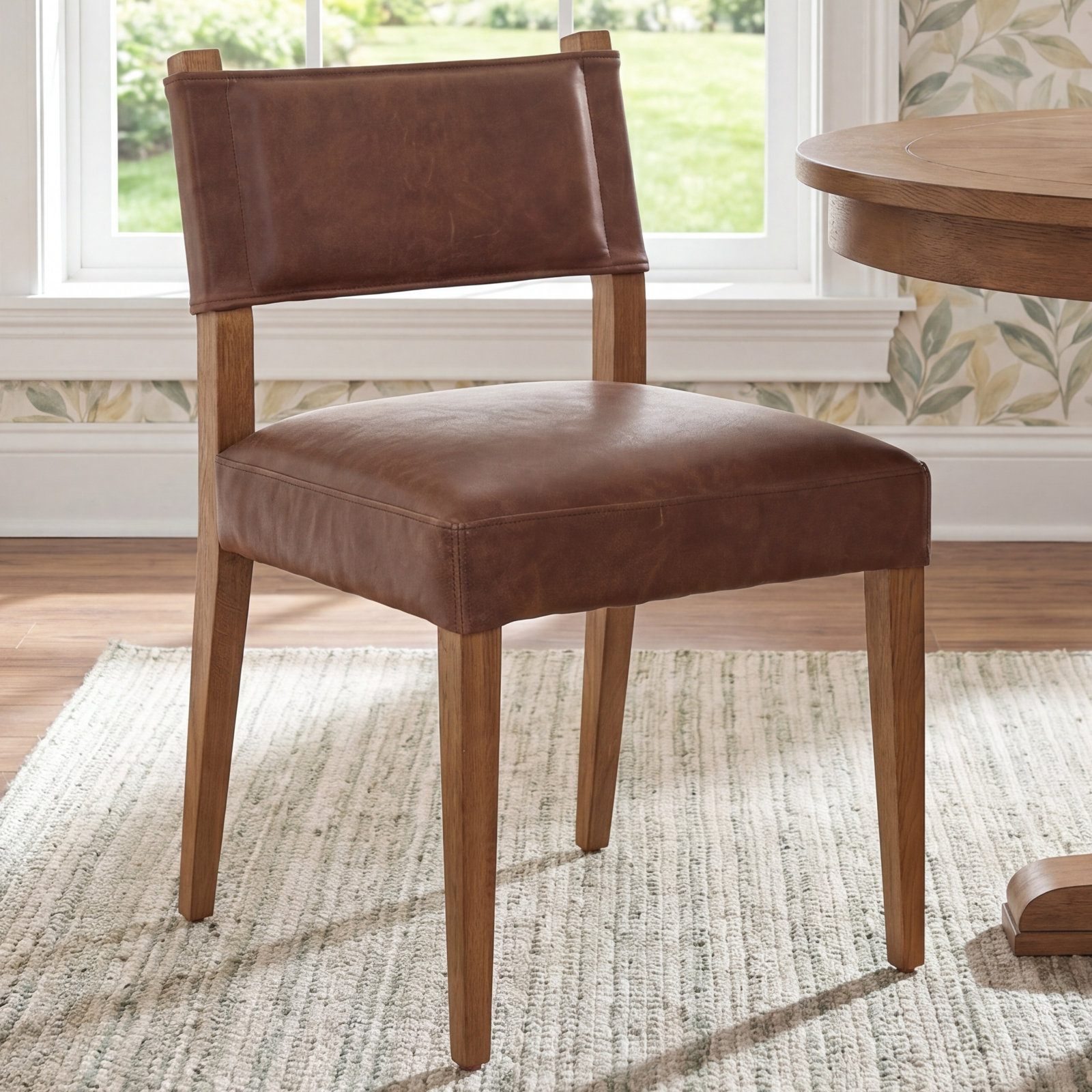 Lorretta Leather Side Chair