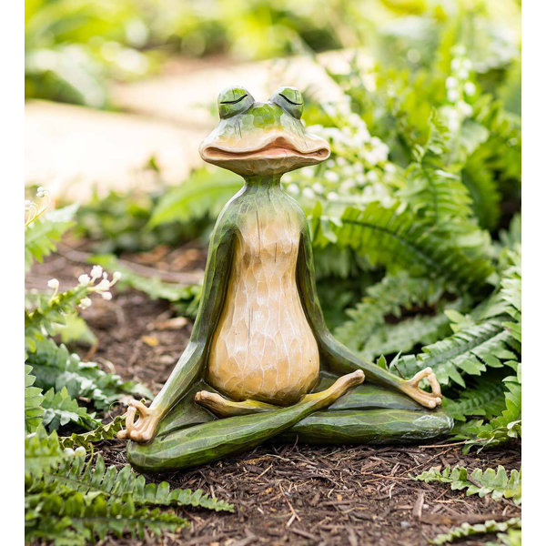 Wind Weather Frog / Toad Animals Plastic Garden Statue Wayfair Canada