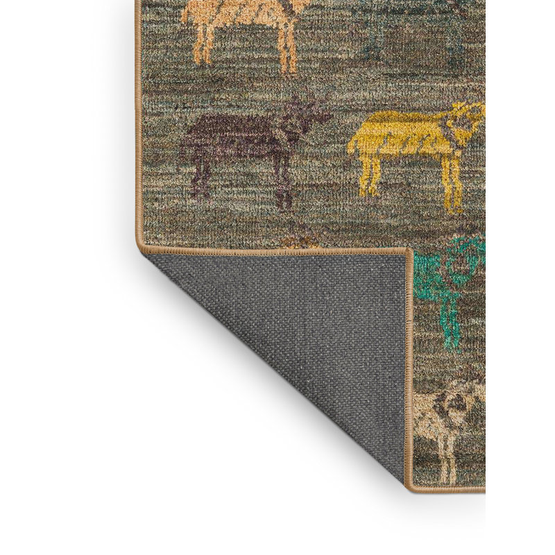 Tapis abstrait moderne 5225, Rectangle de 2 pi x 3 pi
