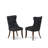 5 Piece Modern Dining Table Set Includes a Square Kitchen Table and 4 Upholstered Chairs, Mahogany-166066383-166066369