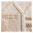 Felipe Natural Fiber Flat Weave Jute/Wool/Cotton Geometric Rug in Beige/Ivory-1558531688