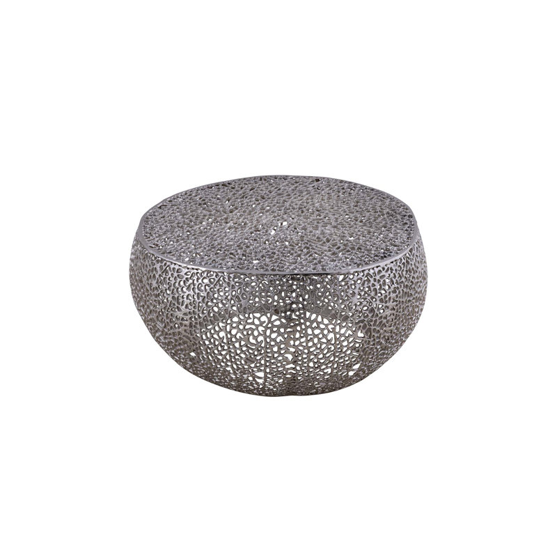 Round Coffee Table , Silver