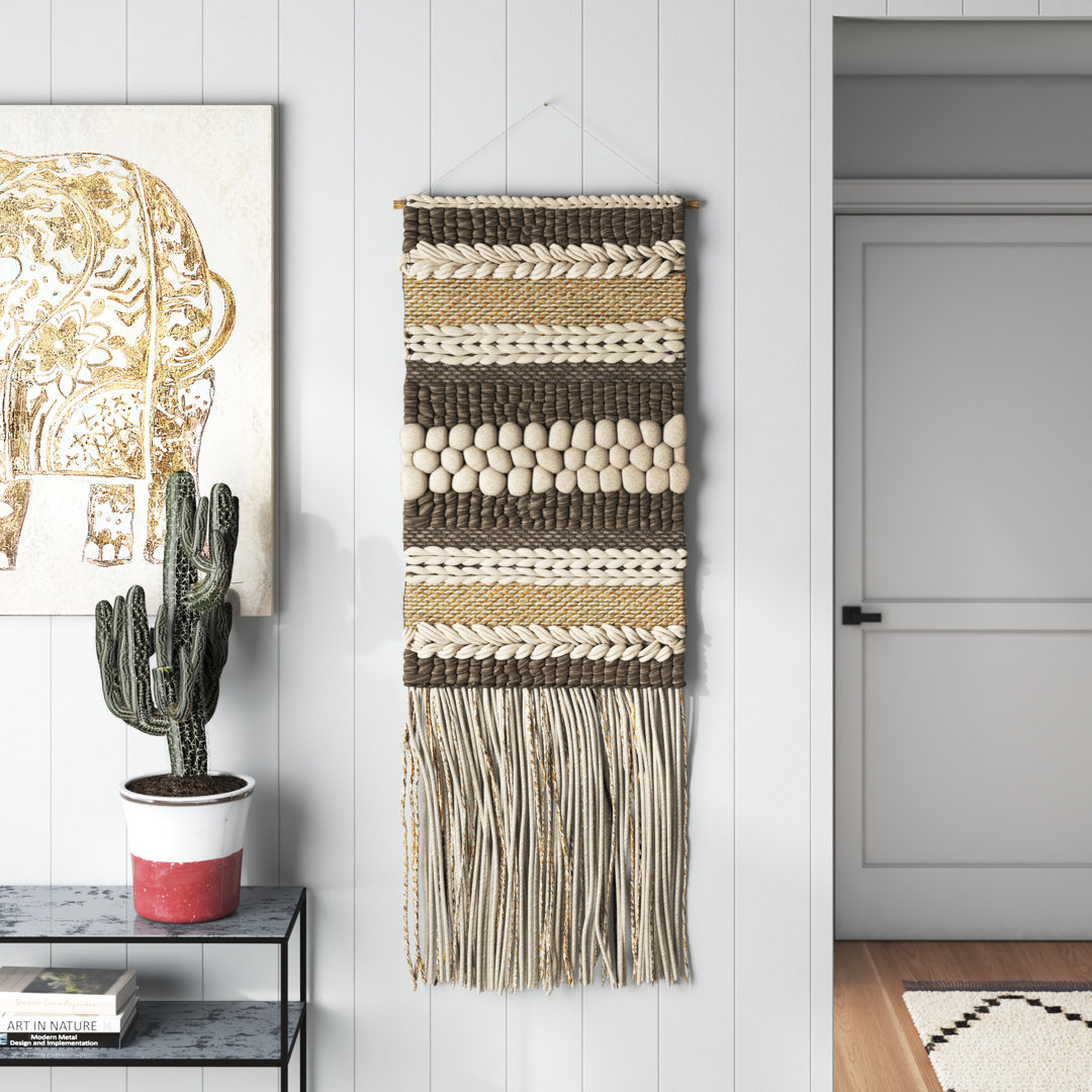 Artifice Hand Woven Blended Fabric Wall Hanging Langley Street®