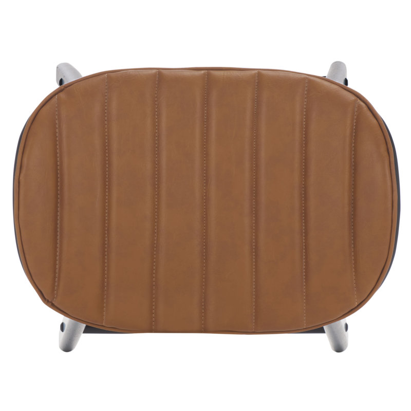 Elline Wood Counter Stool, Black