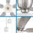 Gallant 52 in. LED Indoor/Covered Outdoor Matte Black Hugger Ceiling Fan with Pull Chain Control and Bulbs Included-1521740618