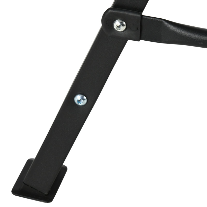 Portique en métal noir, capacité de 528 lb, compatible avec divers modèles de chaises suspendues noir robuste, pour divers types