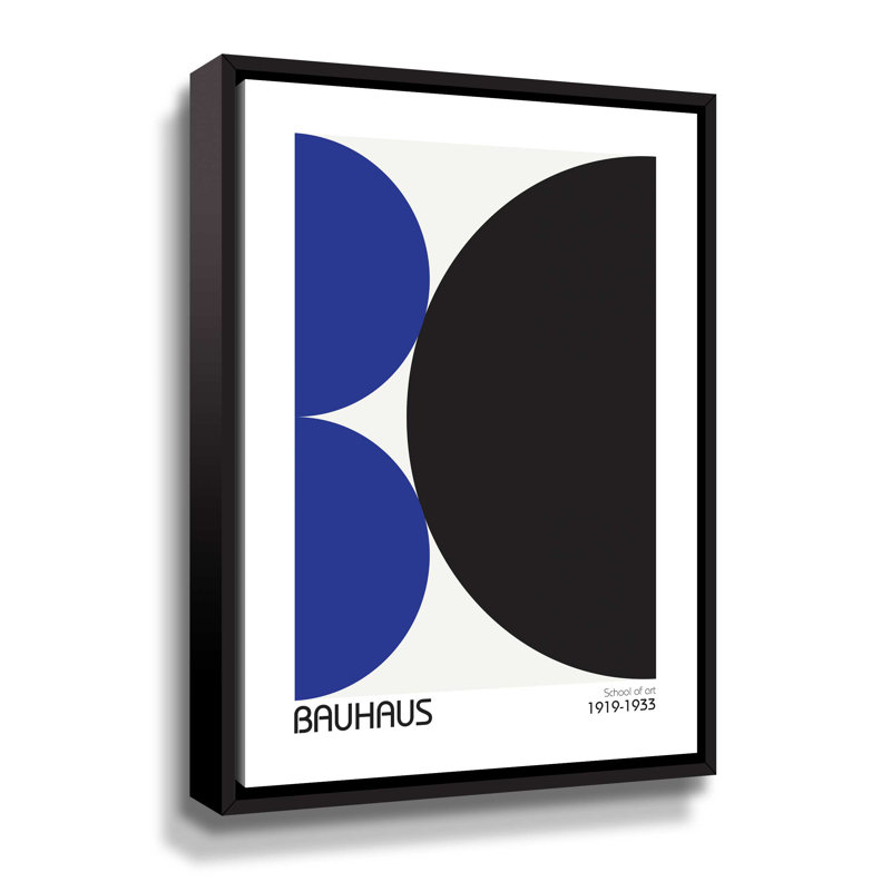 Bauhaus 3 Gallery, Cadre noir, H 10 po x l 8 po