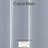 Calvin Klein Waffle Solid Blue Shower Curtain