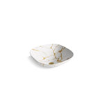 Aureus 16-3/4-Insquare Semi-Recessed Vessel Bathroom Sink, No Overflow