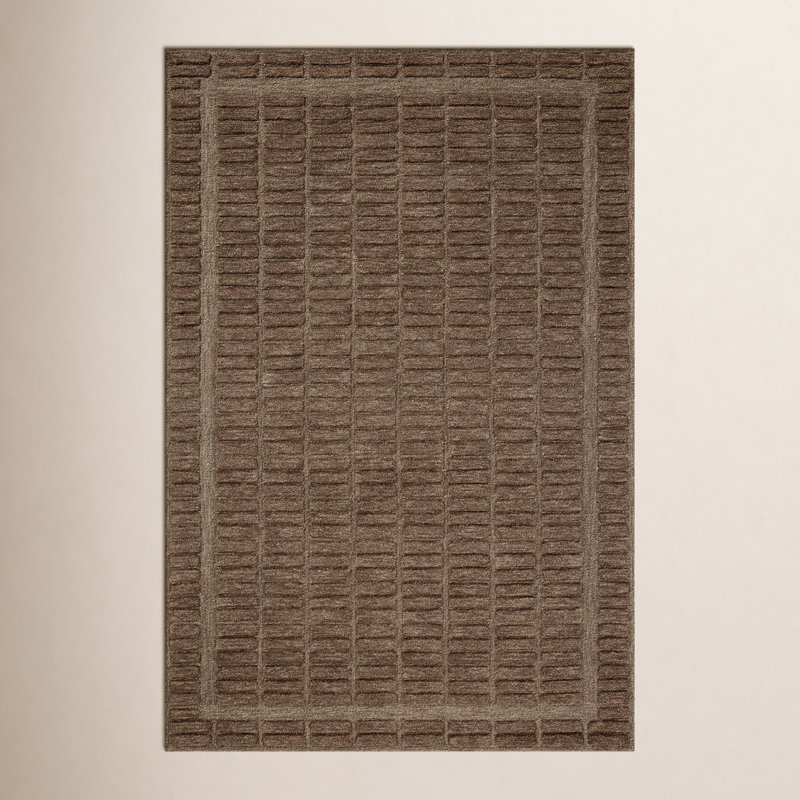 Tapis cacao / cacao Chris Loves Julia x Loloi Bradley, Rectangle 7 pi 9 po x 9 pi 9 po