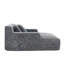 Chaise longue avec trois coussins Lazy-231815970