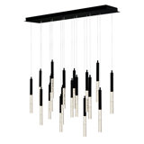Thurso 18 - Light Dimmable LED Rectangle Chandelier