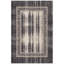Tapis Uchisar moderne, gris et noir uni vieilli, lavable à la machine, antidérapant, à poils courts, pour intérieur et extérieur, adapté aux animaux domestiques, idéal pour le salon, la chambre, la salle à manger, l'entrée, le corridor ou le bureau.-2064060066