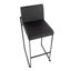 Tabouret de bar et de comptoir à dossier haut Ernestine-357438164-317451172-357438171