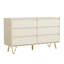 120 cm W Chest of 6 Drawers-1460461908