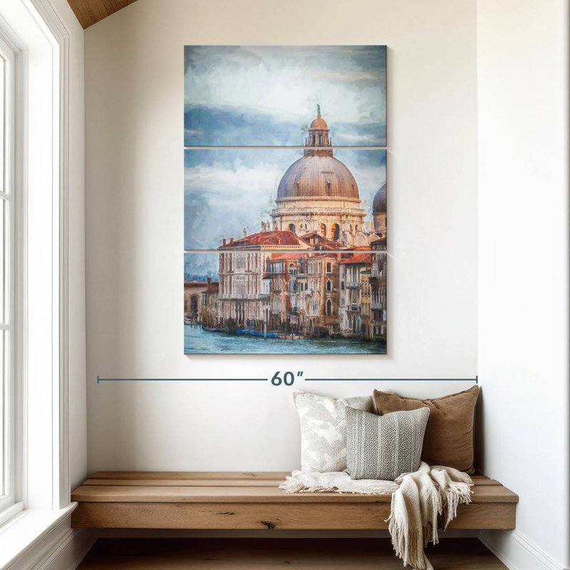 Masam Grand Canal Maria Della Salute, H 50 po x l 32 po