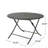 RIAD ROUND FOLDABLE DINING TABLE(Only Including Table)