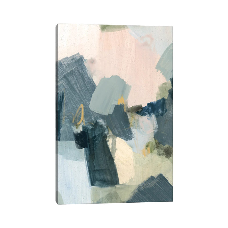 Lago I by Victoria Barnes - Wrapped Canvas Painting, 30.48 cm H x 45.72 cm W