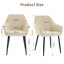 Sexton Upholstered Velvet Arm Dining Chair-1315209656-1333877204