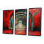 Ensemble de salon art mural rouge et rouge-1638935298-1638935310