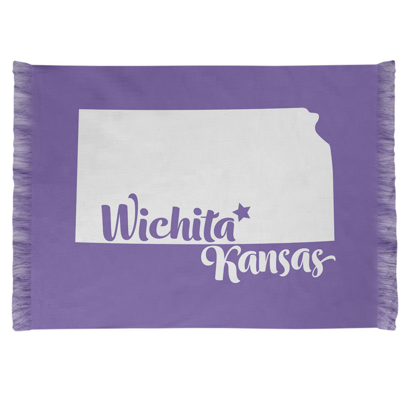 Tapis de zone mauve kansas wichita